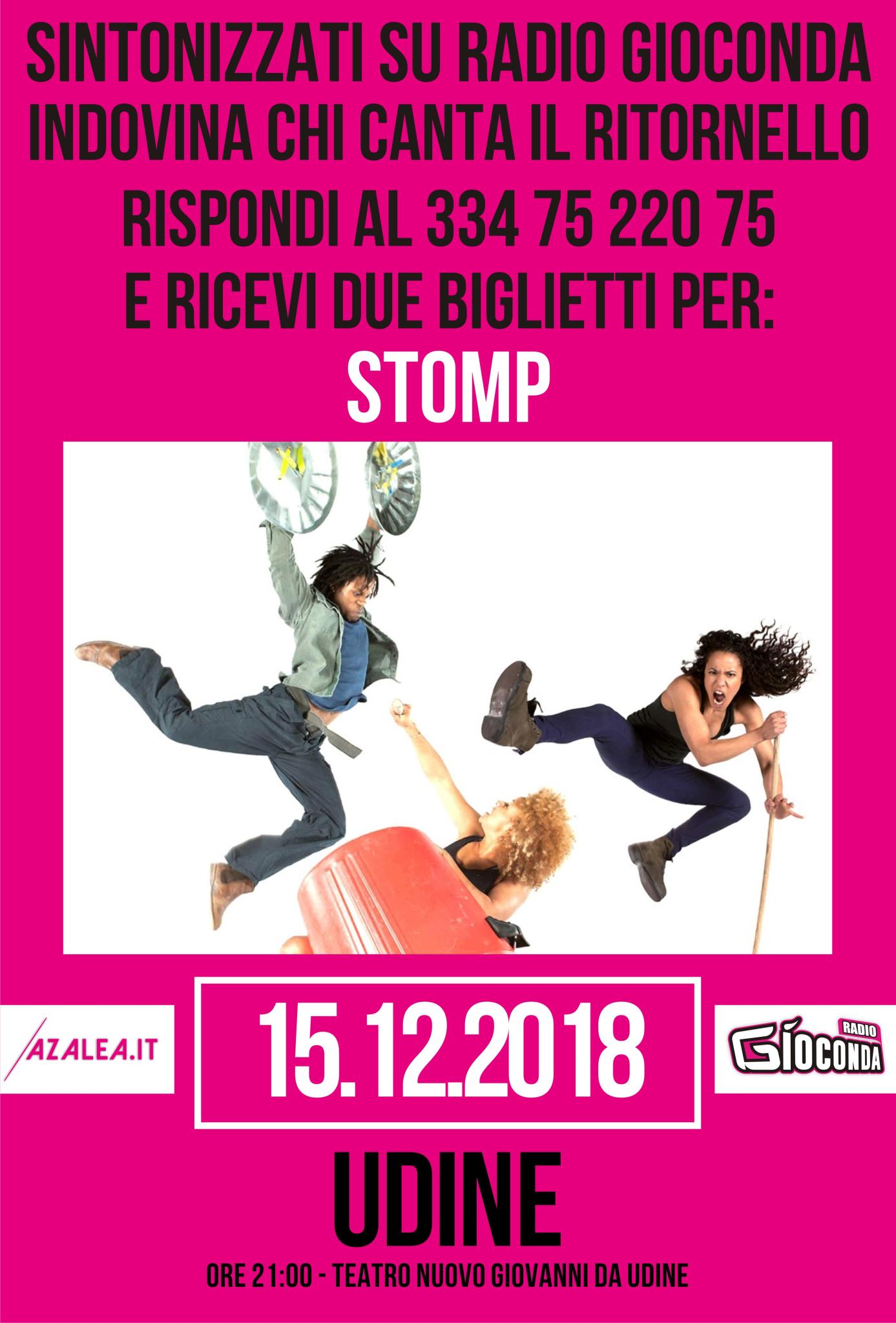 Indovina Indovinello – Stomp 1 Indovina Indovinello Stomp Udine