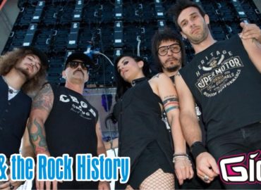 Riflettore con Cindy & the Rock History