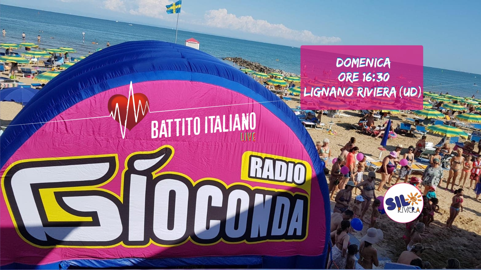 Battito Italiano Live da Lignano Riviera Spiaggia