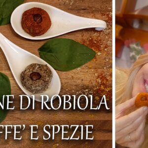 Praline di Robiola al Caffè e Spezie