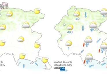 Ritornano freddo e neve in Friuli Venezia Giulia