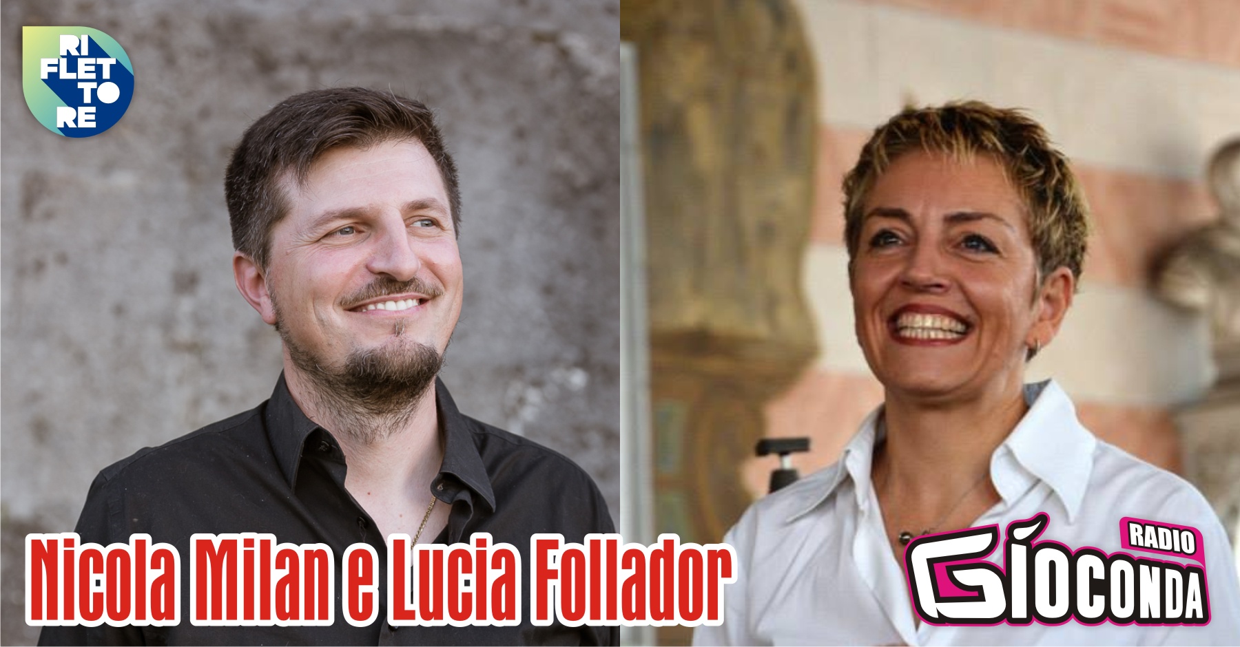 L'educatrice musicale, fondatrice e direttrice del coro di voci bianche e giovanili Voci in volo Lucia Follador e il pianista, fisarmonicista, compositore e didatta Nicola Milan saranno gli ospiti di "Riflettore", nella puntata di venerdì 21 maggio. I due artisti friulani hanno recentemente avviato una collaborazione che li ha visti realizzare ben due singoli musicali. Il primo si intitola “L’unica che c'è” ed è stato pubblicato lo scorso 22 aprile. Il brano è dedicato alla "Giornata internazionale della Terra" e punta a sensibilizzare le persone al rispetto per l'ambiente. Il secondo, dal titolo "Pace in Siria", affronta un altro importante argomento che, come il titolo stesso suggerisce, è la guerra civile siriana . Il singolo vuole essere un grido di speranza affinché questa drammatica situazione possa risolversi prima possibile. Entrambe le canzoni sono scritte e musicate da Nicola Milan e interpretate dalle giovani voci del coro "Voci in Volo", diretto da Lucia Follador. Nelle prossime settimane verrà pubblicato un terzo brano che vede nuovamente la collaborazione tra il compositore e l'insegnante di canto friulani.