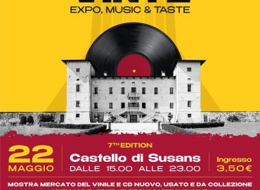 Al castello di Susans di Majano (Ud) – voluto nel 1636 dal conte Fabrizio e conservatosi fino ad oggi nella forma e nella struttura architettonica di una straordinaria villa medicea – domenica 22 maggio arriva “VINYL - expo, music & taste”, la più grande fiera del disco della Provincia di Udine, organizzata da The Groove Factory in collaborazione con Rock Factory Shop. Per la prima volta una trentina di espositori provenienti da tutta Italia, dall’Austria, dalla Slovenia e dalla Croazia, con le loro migliaia di pezzi pregiati si trasferiranno dal capoluogo, consueta location della manifestazione delle precedenti edizioni, al Castello di Susans. A Vinyl - expo, music & taste si potranno trovare, oltre a dischi e cd, anche dvd, libri, riviste e oggetti di merchandising. Ma non sarà semplicemente un raduno di appassionati: oltre a coinvolgere i collezionisti di vinili e di rarità, anche gli amanti della musica e in generale un più ampio pubblico di curiosi potranno trascorre una giornata in modo inconsueto. Inoltre, tutti gli appassionati potranno portare i propri vinili e cd, per scambiarli con gli espositori presenti. Durante l’intera giornata, dalle 15 alle 23, è anche prevista una lunga serie di assaggi a base dei migliori prodotti enogastronomici della Regione, grazie alla collaborazione con “Bottega Friuli”, che da anni seleziona salumi, carni, formaggi e le migliori specialità tradizionali dei produttori locali. Il tutto accompagnato dalla musica live di due promesse della musica italiana. Direttamente da “The Band”, il nuovo show del venerdì sera di Raiuno condotto da Carlo Conti, la chitarrista, compositrice e cantante friulana Eliana Cargnelutti. E poi Mattia Cilio (in arte Cilio), la cui scrittura rap sconfina nel cantautorato, mantenendo sempre un’anima funky. Radio ufficiale è Radio Gioconda.