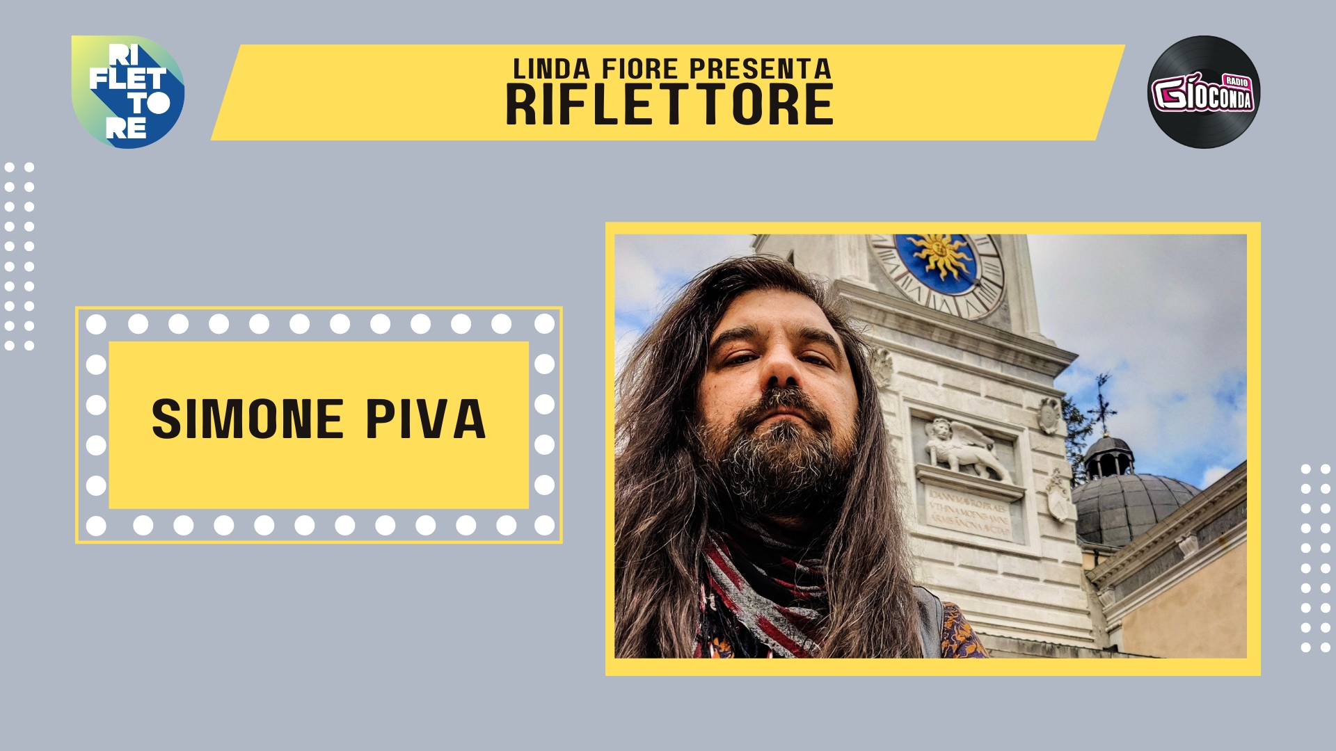 ll cantautore Simone Piva è l'ospite della nuova puntata di"Riflettore", in onda venerdì 18 novembre. L'artista friulano proprio il 18 novembre darà il via al nuovo progetto artistico dal titolo “Il successo non è niente”, che racconta il Friuli e anche chi l’ha reso grande, a partire da Tina Modotti, che Simone Piva omaggia con il singolo  “Tina Udine Messico”. Il brano, prodotto da Davide Lasala e Andrea Fognini dell’ Edac Studio, dove hanno registrato band e cantautori del calibro dei Gorillaz, Nick Gold (Buena Vista Social Club), Eva Poles (Prozac+), Amanda Lear, Edda, Mauro Ermanno Giovanardi e molti altri, celebra l'artista udinese che in Messico diventò una delle più grandi fotografe del ‘900. Simone Piva sui suoi canali social propone settimanalmente contenuti video che riguardano la sua terra d'origine. Nei prossimi mesi pubblicherà altri brani che raccontano il Friuli mentre il prossimo dicembre uscirà il videoclip del singolo “Tina Udine Messico”.