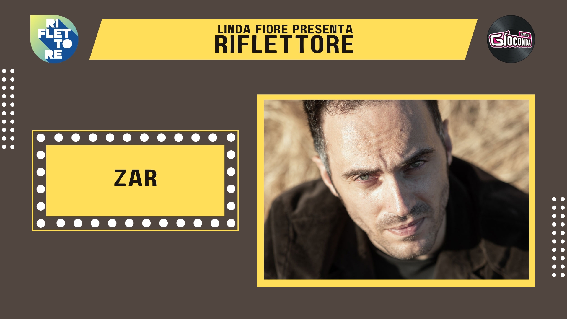 Alessandro Zaritto, in arte Zar, è l'ospite della nuova puntata di"Riflettore", in onda venerdì 9 dicembre alle 14.30 (replica ore 20.30). Nasce a Gaeta, ma trova in Trieste la città giusta per esprimere nell'arte del cantautorale le sue passioni quali la scrittura e la musica. Qui conosce Cristiano Norbedo, già collaboratore di Elisa, Alessandra Amoroso, Francesca Michielin, Marco Mengoni, che produce e mixa il suo primo album, pubblicato lo scorso 11 novembre dal titolo "“Tra luci ed ombre”. Tra i brani contenuti nel progetto discografico, in tutto nove, c'è "Venere", che si presenta come una ballad orchestrale. Zar in “Tra luci ed ombre” spazia dal blues, al country per finire nel rock. L'album è disponibile su tutte le piattaforme musicali.