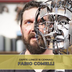 Fabio Comelli giovane artista, figlio d’arte, che interpreta in chiave moderna l’antico mestiere del fabbro,è l'ospite della nuova puntata di "Chi ben comincia" in onda lunedì 16 gennaio alle 18.00.