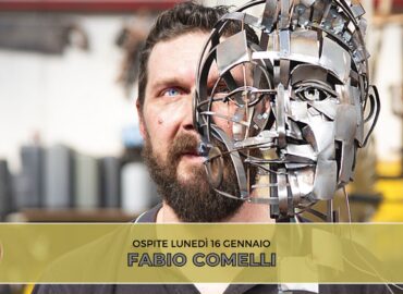 Fabio Comelli giovane artista, figlio d’arte, che interpreta in chiave moderna l’antico mestiere del fabbro,è l'ospite della nuova puntata di "Chi ben comincia" in onda lunedì 16 gennaio alle 18.00.