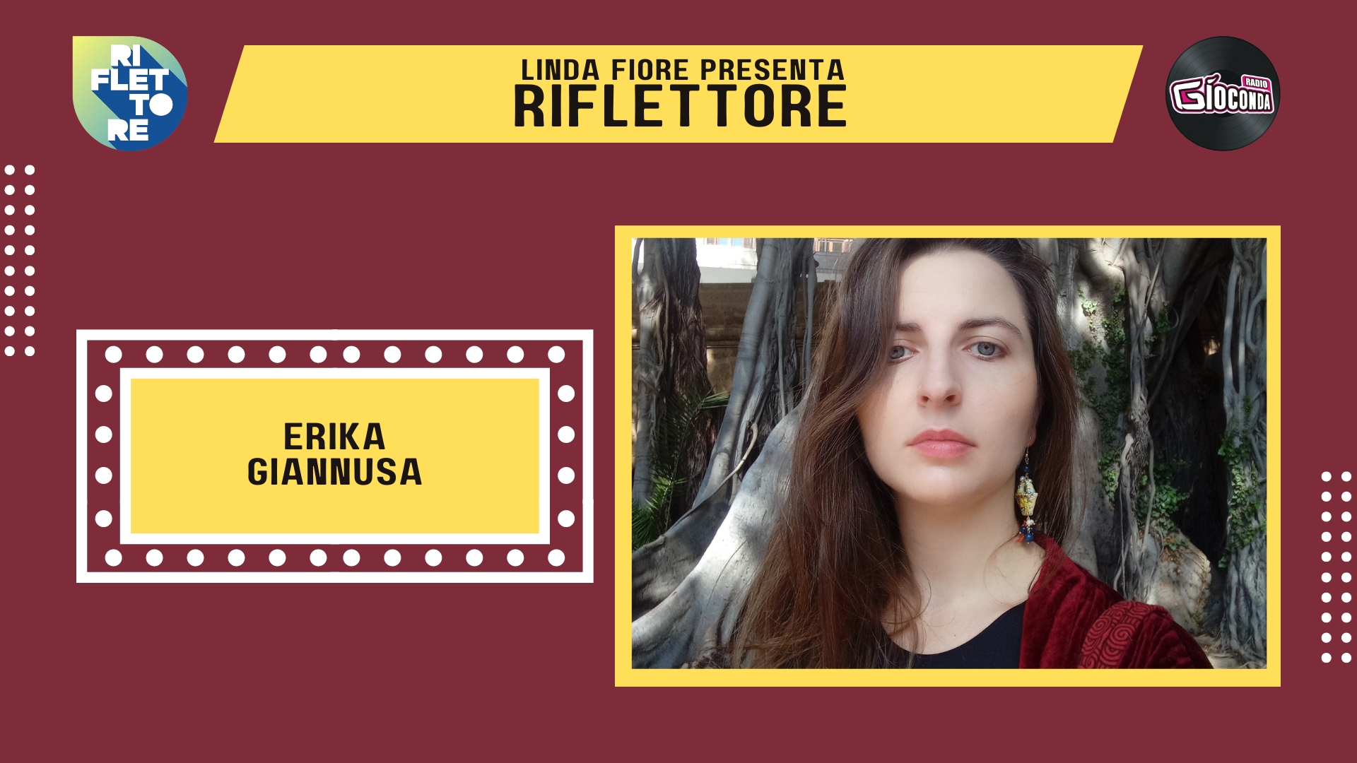 Erika Giannusa, pianista di formazione classica, cantante lirica e leggera, cantautrice e compositrice è l''ospite della nuova puntata di "Riflettore", in onda venerdì 27 gennaio alle 14.30 (replica ore 20.30).