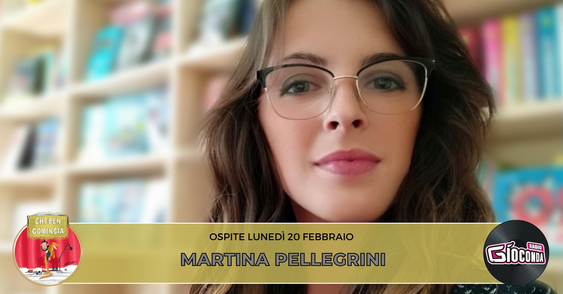 Martina Pellegrini , scrittrice e dal 2019 alla guida della casa editrice MIMebù, è l'ospite della nuova puntata di "Chi ben comincia" in onda lunedì 20 febbraio alle 18.00.