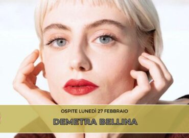 L'attrice e modella Demetra Bellina è l'ospite della nuova puntata di "Chi ben comincia" in onda lunedì 27 febbraio alle 18.00