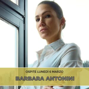 La maître Barbara Antonini, nuovo volto della trasmissione televisiva “Primo appuntamento” su Real Time, è l'ospite della nuova puntata di "Chi ben comincia" in onda lunedì 6 marzo alle 18.00.