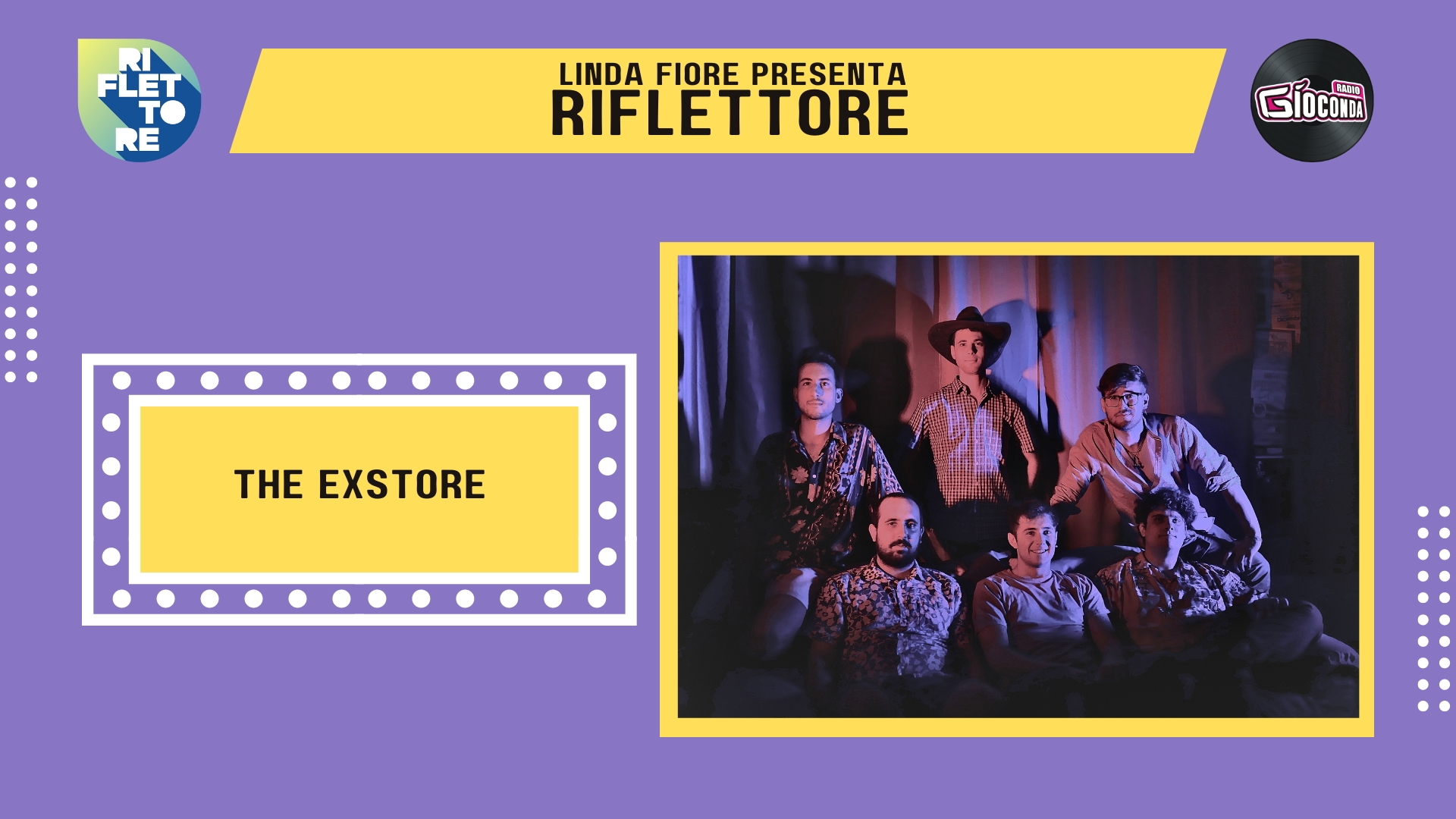 Flavio Cargnelutti, leader e voce della band The Exstore, è l''ospite della nuova puntata di "Riflettore" in onda venerdì 3 marzo alle 14.30 (replica ore 20.30).