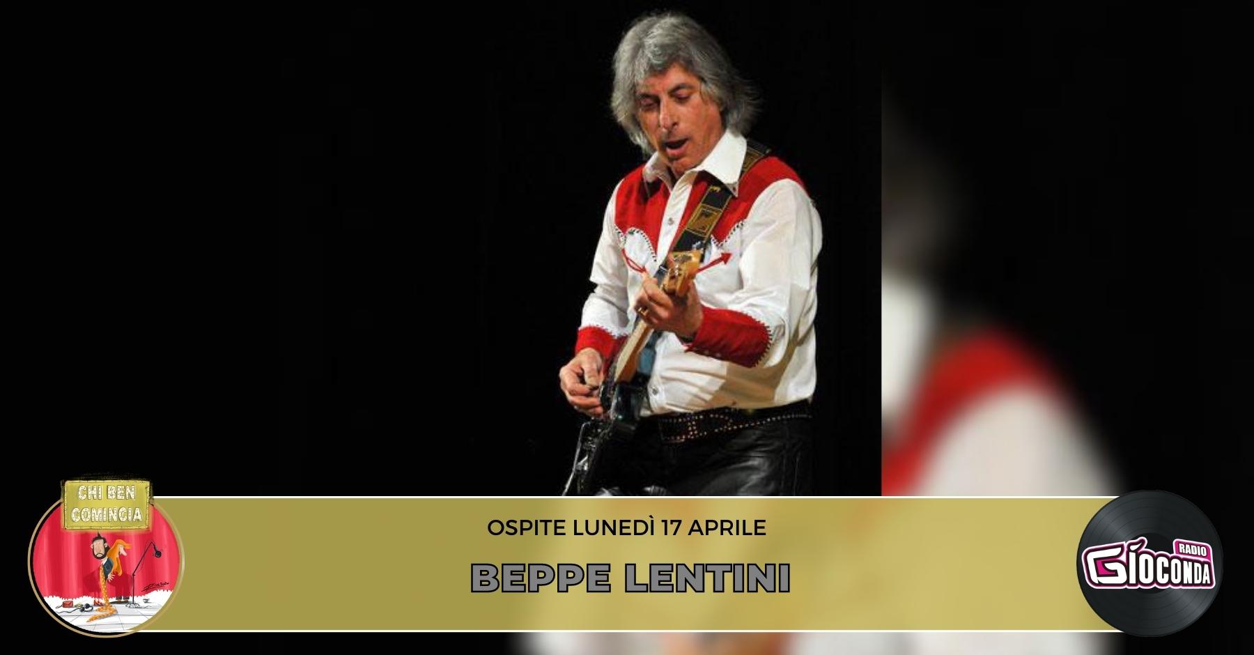 Beppe Lentini, il rocker friulano per eccellenza, è l’ospite della nuova puntata di “Chi ben comincia” in onda lunedì 17 aprile alle 18.00.