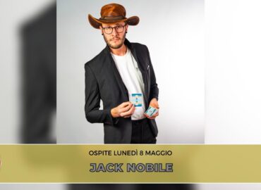 Jack Nobile, prestigiatore e youtuber professionista, è l’ospite della nuova puntata di “Chi ben comincia” in onda lunedì 8 maggio alle 18.00.