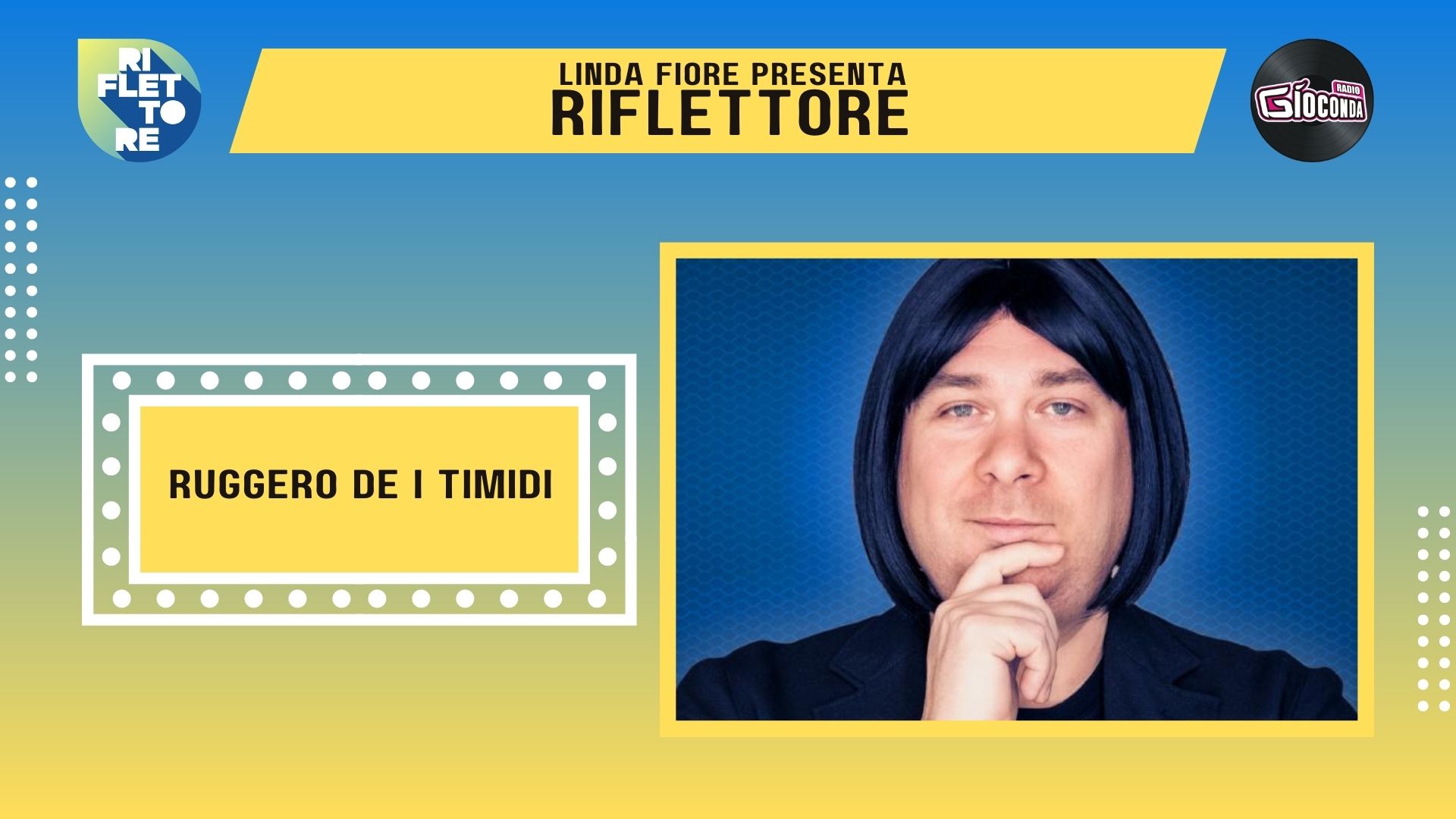 Il celebre comico e cantautore udinese Ruggero de I Timidi, pseudonimo di Andrea Sambucco, è l’ospite della nuova puntata di “Riflettore” in onda venerdì 19 maggio alle 14.30 (replica ore 20.30).