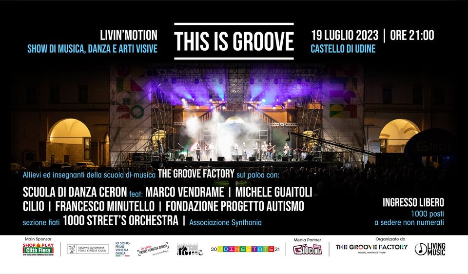 This is groove, l’evento di musica, danza e arte visuale, torna anche quest’anno nella sua nuova versione “Livin’Motion”, dedicata all’universo in occasione del decimo anniversario della scomparsa dell’astrofisica e divulgatrice scientifica Margherita Hack.