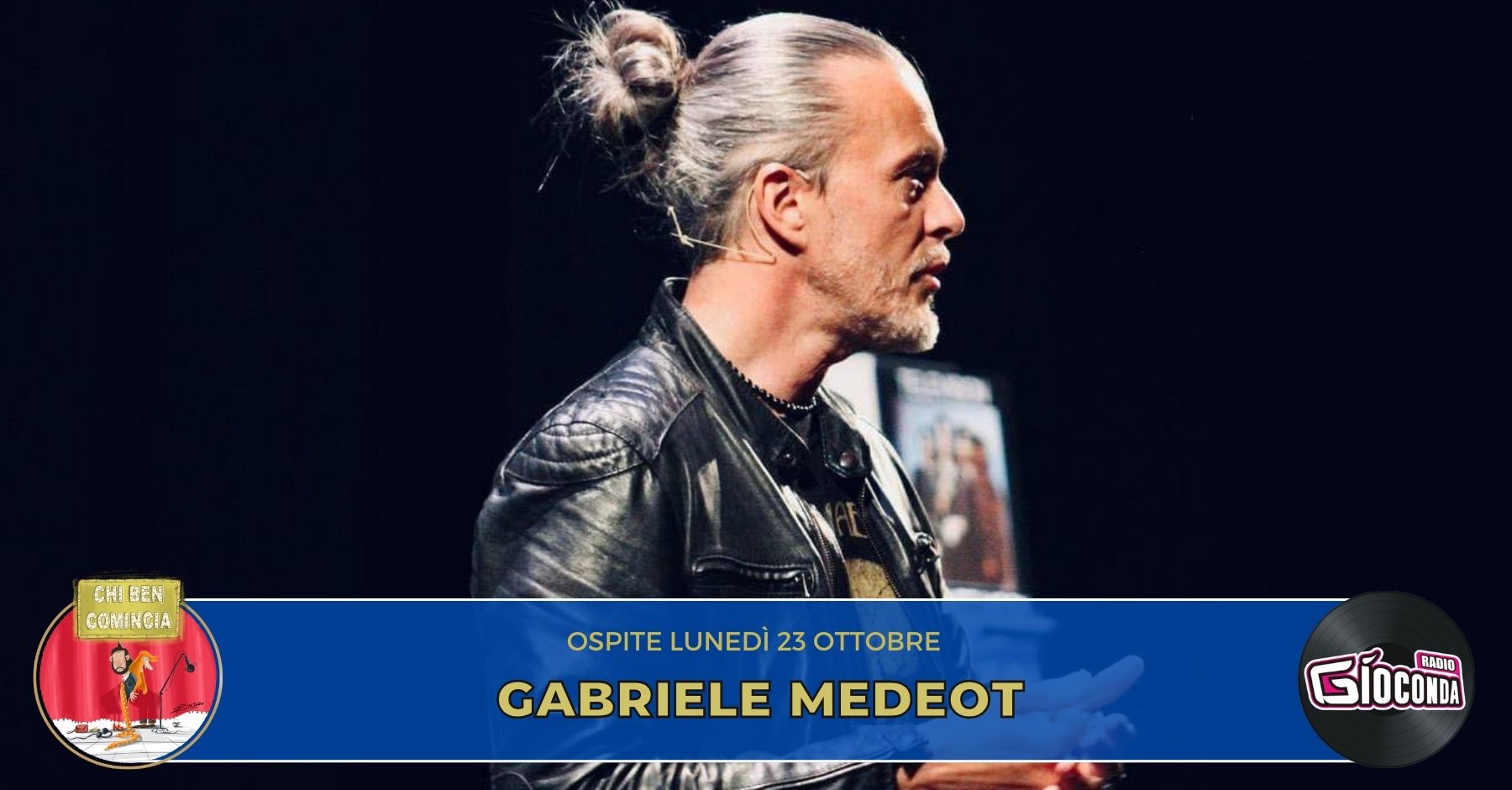Il musicista e storyteller Gabriele Medeot è l’ospite della nuova puntata di “Chi ben comincia” in onda lunedì 23 ottobre alle 18.00.