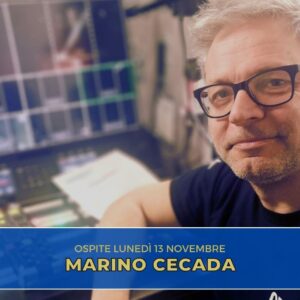 Marino Cecada, da poco rientrato in Italia per una breve pausa del “Rush! World Tour” dei Måneskin per i quali segue la regia delle riprese live, è l’ospite della nuova puntata di “Chi ben comincia” in onda lunedì 13 novembre alle 18.00. Video & Graphic Designer, Multi-Camera Director ed esperto di Visual Content Design, Marino Cecada è originario di Staranzano (Go).