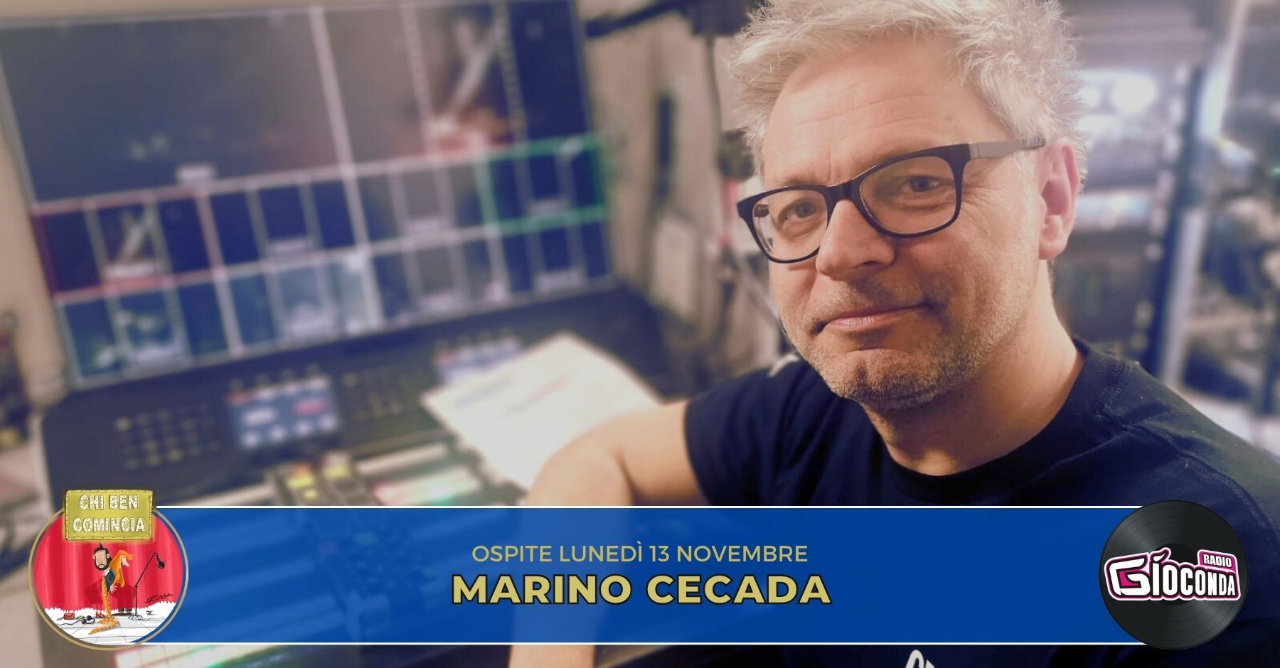 Marino Cecada, da poco rientrato in Italia per una breve pausa del “Rush! World Tour” dei Måneskin per i quali segue la regia delle riprese live, è l’ospite della nuova puntata di “Chi ben comincia” in onda lunedì 13 novembre alle 18.00. Video & Graphic Designer, Multi-Camera Director ed esperto di Visual Content Design, Marino Cecada è originario di Staranzano (Go).