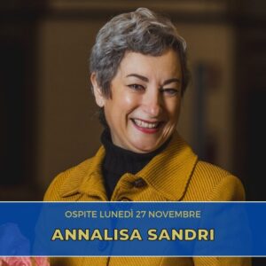 L’avvocato e food blogger Annalisa Sandri è l’ospite della nuova puntata di “Chi ben comincia” in onda lunedì 27 novembre alle 18.00. Udinese per nascita, svolge la professione di avvocato presso il Foro di Udine e dallo scorso ottobre ricopre il ruolo di delegato della delegazione di Udine dall’Accademia Italiana della Cucina.