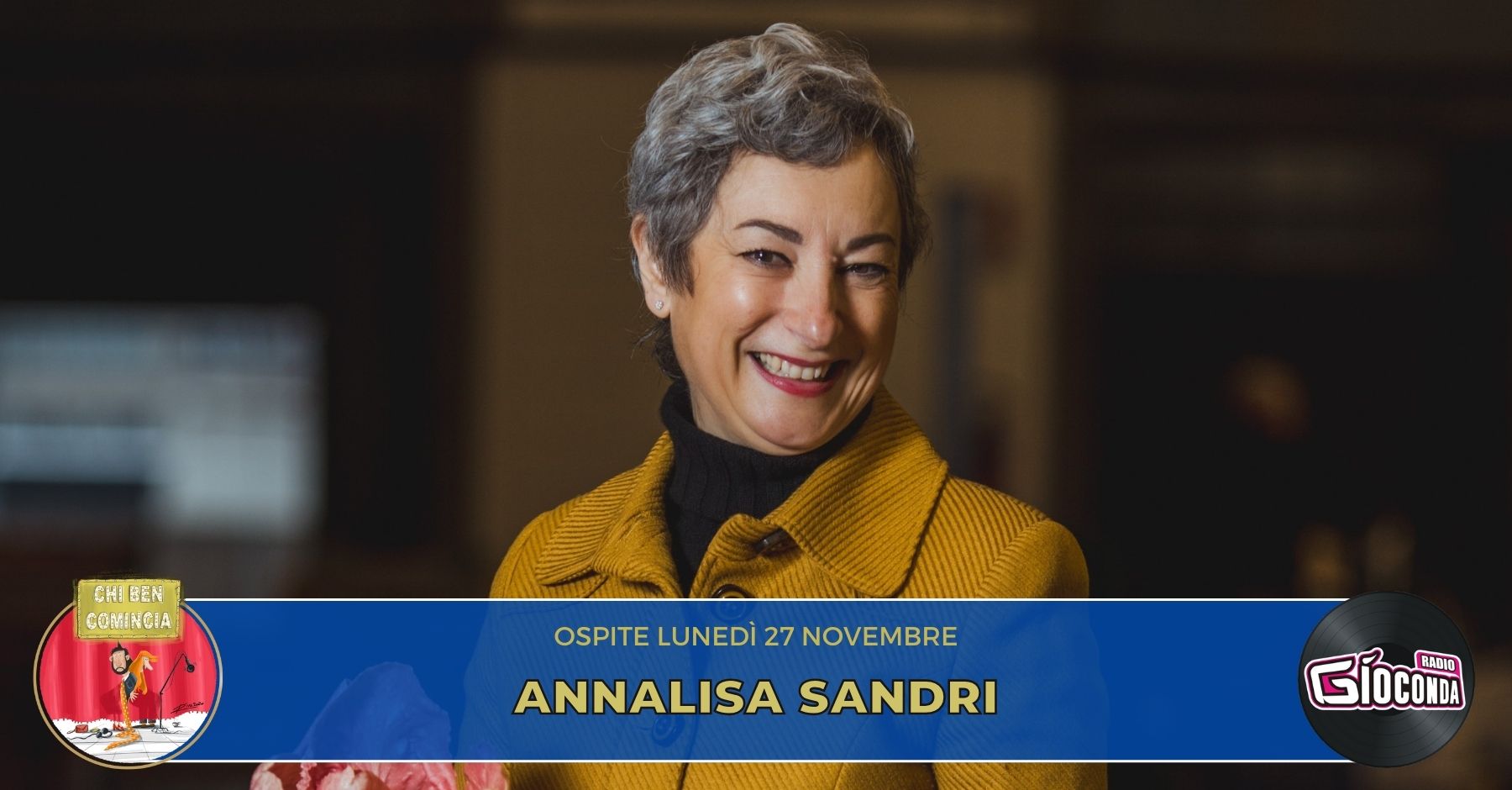 L’avvocato e food blogger Annalisa Sandri è l’ospite della nuova puntata di “Chi ben comincia” in onda lunedì 27 novembre alle 18.00. Udinese per nascita, svolge la professione di avvocato presso il Foro di Udine e dallo scorso ottobre ricopre il ruolo di delegato della delegazione di Udine dall’Accademia Italiana della Cucina.