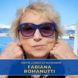Fabiana Romanutti, scrittrice ed editrice, è l’ospite della nuova puntata di “Chi ben comincia” in onda lunedì 20 novembre alle 18.00.