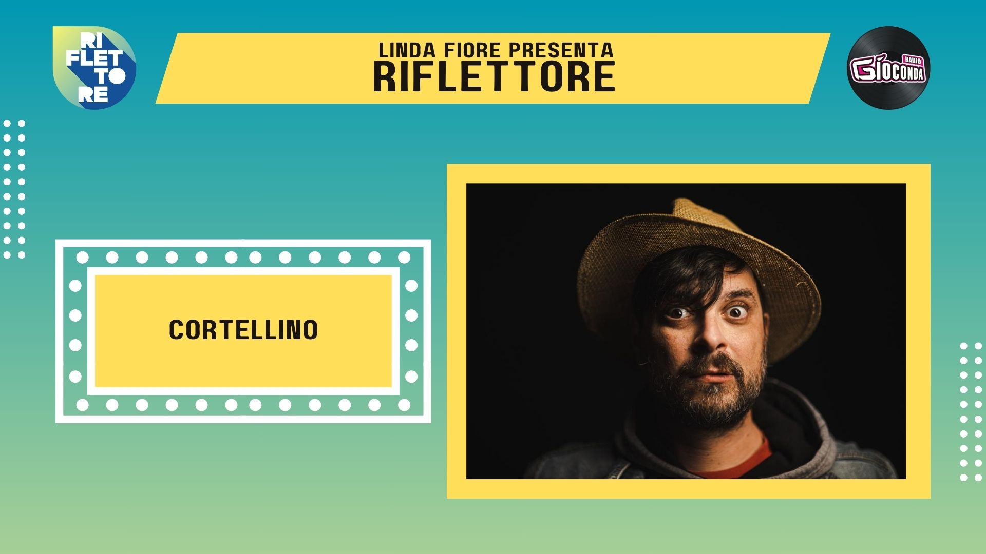 Il cantautore Cortellino è l’ospite della puntata di venerdì 10 novembre di “Riflettore”, lo spazio di Radio Gioconda dedicato a chi fa musica ed è originario del Friuli – Venezia Giulia.