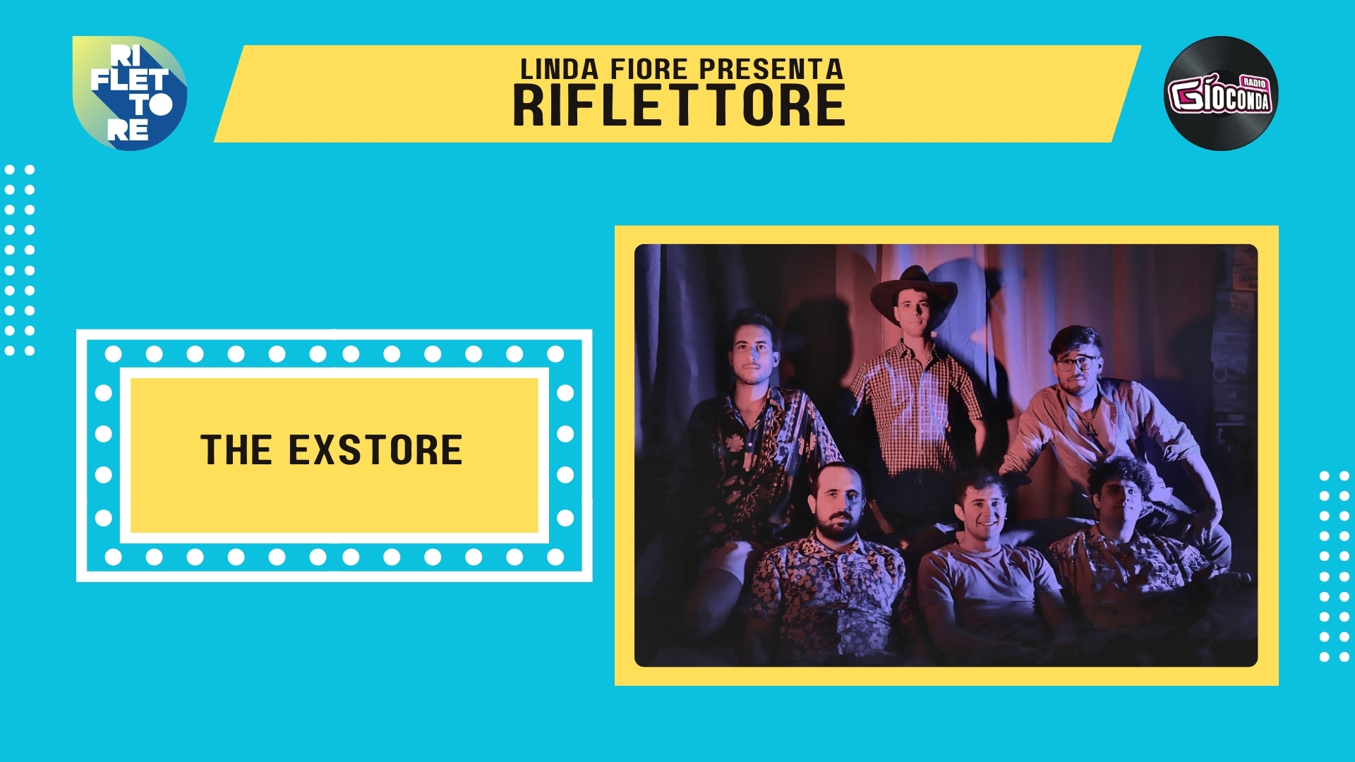 Flavio Cargnelutti, leader e voce della band The Exstore, è l’ospite della nuova puntata di “Riflettore” in onda venerdì 1 marzo alle 14.30 (replica ore 20.30).