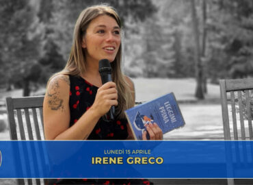La scrittrice friulana Irene Greco. è l'ospite della nuova puntata di “Chi ben comincia” in onda lunedì 15 aprile alle 18.00.
