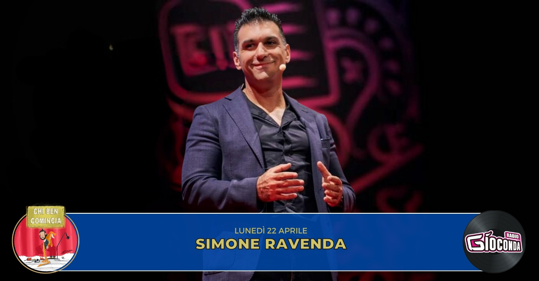 Il mentalista di fama internazionale Simone Ravenda è l'ospite della nuova puntata di “Chi ben comincia” in onda lunedì 22 aprile alle 18.00.