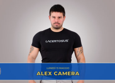 Alex Camera, recordman specializzato in sport estremi e di forza. è l’ospite della nuova puntata di “Chi ben comincia” in onda lunedì 13 maggio alle 18.00.