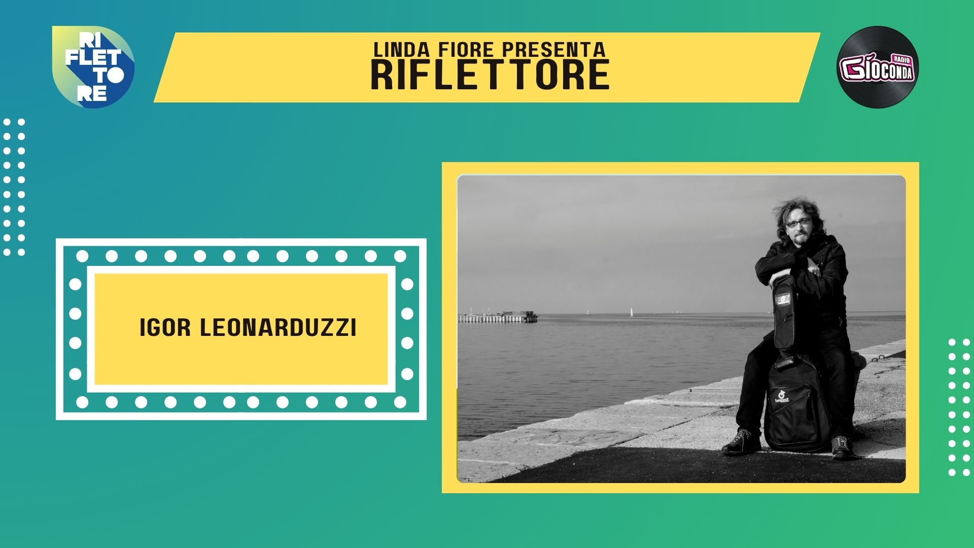 Il cantautore friulano Igor Leonarduzzi è il protagonista della nuova puntata di Riflettore in onda venerdì 15 novembre alle 14.30 (in replica alle 20.30).