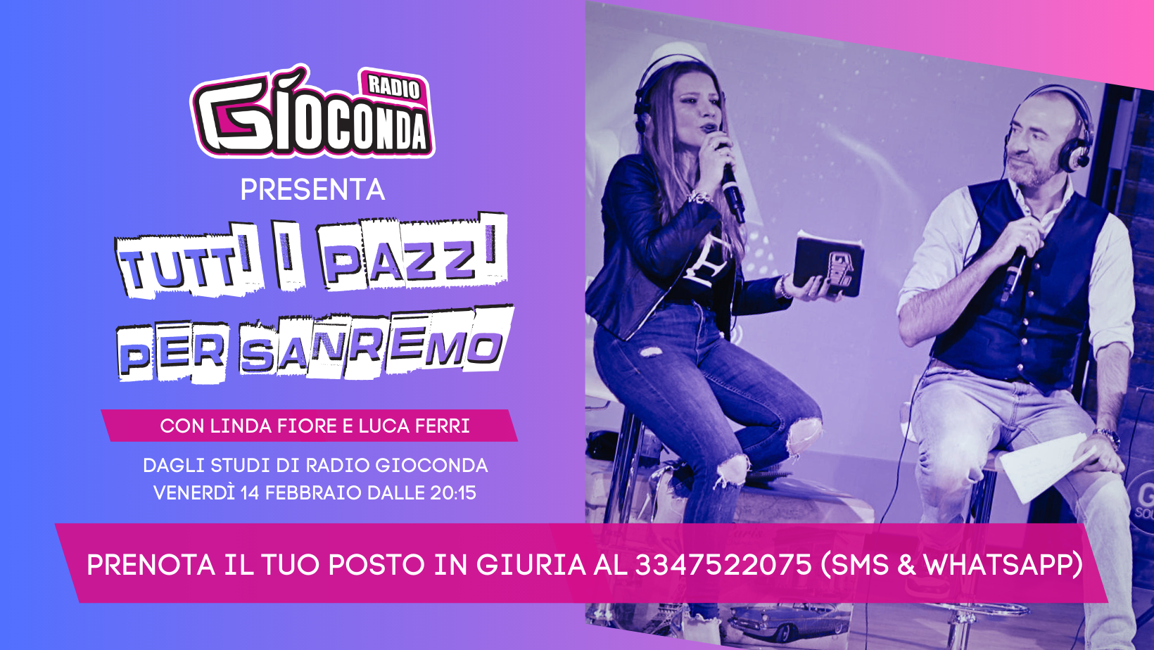Lo speciale di Radio Gioconda dedicato a Sanremo