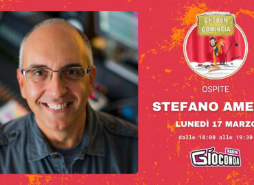 L’ ingegnere del suono e produttore discografico, Stefano Amerio, sarà ospite della prossima puntata di Chi Ben Comincia, in onda lunedì 17 marzo alle ore 18.00 su Radio Gioconda.