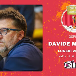 Il presidente e fondatore della United Eagles Basketball Cividale, Davide Micalich, sarà ospite della prossima puntata di Chi Ben Comincia in onda lunedì 24 marzo alle ore 18:00 su Radio Gioconda.