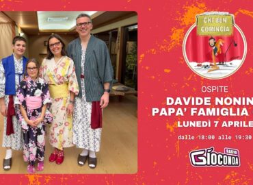 Davide Nonino, padre della famiglia GBR, sarà l'ospite della prossima puntata di Chi Ben Comincia, in onda lunedì 7 aprile alle ore 18.00 su Radio Gioconda.