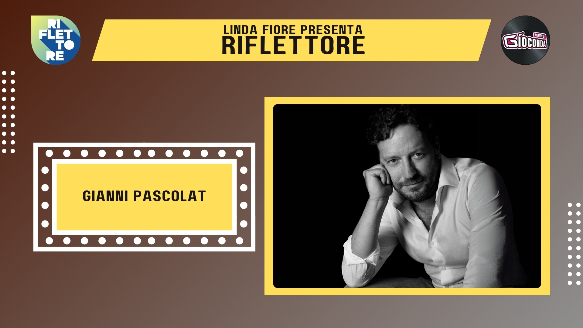Il musicista e compositore Gianni Pascolat è il protagonista della nuova puntata di Riflettore, in onda venerdì 11 aprile alle 14:30 (in replica alle 20:30).