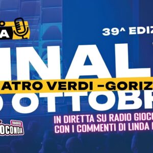 Radio Gioconda protagonista della finalissima del 10 ottobre con la diretta in FM, DAB, streaming e video della 39ª edizione del festival canoro più importante del Nordest.